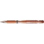 Roller encre gel signo broad um153 grip pte large 1mm bronze