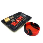 Rolling escalette métal herb fer blanc plaque avec silicone, cendrier rond souple, porte - laguna, accessoires ... Rolling escalette métal herb fer blanc plaque avec silicone, cendrier rond souple, porte - laguna, accessoires ...