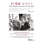 Roman 20 - 50, n 76 / d�cembre 2023 - christiane rochefort : le repos du guerrier , les petits enfants ...