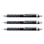 Rotring lot de 3 porte - mines fin tikky 0, 5 mm noir