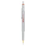 Rotring 800 porte mine m�canique r�tractable, 0, 5 mm, argent