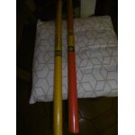 Rouleaux couvre livres plastique p. v. c. 10 / 100� opaque jaune / rouge / lot de 2 modling 52217