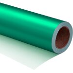 Rouleau de papier d'emballage - 81, 5 pieds carrs vert mat pour mariage, anniversaire, douche, flicitations ...