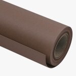 Rouleau de papier kraft - 44, 5 cm x 10 m - papier recyclable parfait pour l'emballage, l'artisanat, ... Rouleau de papier kraft - 44, 5 cm x 10 m - papier recyclable parfait pour l'emballage, l'artisanat, ...