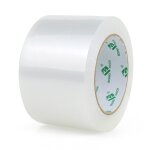 Rouleau de ruban adh�sif transparent pour emballage, d�m�nagement et port - 72 mmx100 m - id�al pour ...