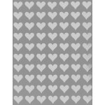 Royal gommettes etiquettes autocollantes en forme de coeur blanc id�al pour les anniversaires, les mariages ...