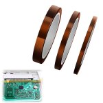 Ruban adh�sif polyimide, 3 rouleaux ruban haute temp�rature pour peinture isolante thermique masquage, ...