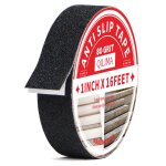 Ruban antid�rapant, bandes antid�rapantes avec ruban adh�sif antid�rapant pour escaliers, marches, rev�tements ...