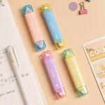 Ruban correcteur de longueur avec points adhsifs, applicateur portable idal pour les studen