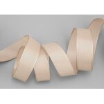 Ruban décoratif en taffetas - 50 m x 25 mm - beige - décoration de table pour mariage, pâques, bricolage ... Ruban décoratif en taffetas - 50 m x 25 mm - beige - décoration de table pour mariage, pâques, bricolage ...