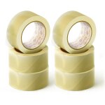 Ruban d'emballage transparent pour emballer des bo�tes en carton pour l'exp�dition et le d�m�nagement. ...