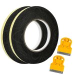 Ruban d'�tanch�it� ancable 3, 3 m pour plaque de cuisson avec petit grattoir 2 pi�ces 7 mm x 2 mm ruban ...