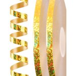 Ruban laser doré, 120 mètres / 131 yard anneau brillant ballon décoration pour ballon caps emballage ... Ruban laser doré, 120 mètres / 131 yard anneau brillant ballon décoration pour ballon caps emballage ...