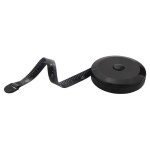 Ruban a mesurer r�tractable double face, noir, 60 pouces / 1. 5m, pour tissu a coudre, tailleur, artisanat ...