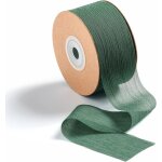 Ruban en mousseline vert 3, 8 cm x 23 m ruban cadeau large ruban de mariage ruban d�coratif cadeau vert ...