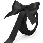 Ruban noir, ruban rouge, ruban satin, ruban cadeau, ruban tissu, ruban ballon, ruban cadeau emballage, ...