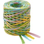 Ruban de papier raphia color ficelle de papier raphia plate de 394cm de large vert bleu jaune rose pour ...