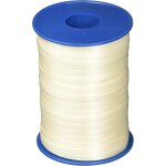 Ruban paquet cadeau crme, 500 m de pour emballage, largeur 5 mm, accessoire de dcoration & bricolage ...