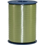 Ruban paquet cadeau olive (vert), 500 m de bolduc pour emballage, bolduc largeur 5 mm, accessoire de ...