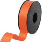 Ruban satin - 25 mm x 25 m, double face 100% polyester pour mariages, emballages cadeaux, compositions ...