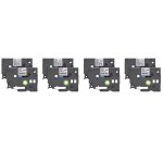 Ruban d'tiquettes de remplacement pour brother p - press tze ruban d'tiquettes 12 mm 0, 47 pouce ...