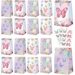 Sacs cadeaux de fête papillon - 20 sacs cadeaux avec autocollants papillon, sacs en papier coloré, sacs ... Sacs cadeaux de fête papillon - 20 sacs cadeaux avec autocollants papillon, sacs en papier coloré, sacs ...