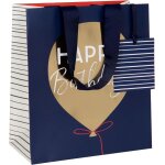 Sac cadeau de luxe pour ballons d'anniversaire et autres clbrations, 200 x 225 x 100 mm, multicolore ...