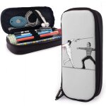 Sac �� crayons cool organisateur d'escrime sac de papeterie double fermeture ��clair ��tui �� crayons ...