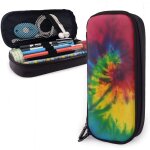 Sac  crayons cravate teinture paix porte - crayon en cuir pochette  crayons tanche lger grand ...