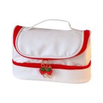 Sac crayon a main a 2 couches a fermeture eclair, pochette en maille cachée, pendentif de dessin animé, ... Sac crayon a main a 2 couches a fermeture eclair, pochette en maille cachée, pendentif de dessin animé, ...