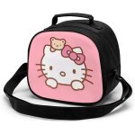 Sac a déjeuner pour enfants, rose hello kitty, boîte fourre - tout portable réutilisable, mini sac de ... Sac a déjeuner pour enfants, rose hello kitty, boîte fourre - tout portable réutilisable, mini sac de ...