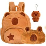 Sac a dos capybara trousse a crayons & peluche porte - cls, pochette a crayons capybara de grande capacit ...