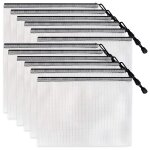 Sac a fermeture eclair pour fichiers a4, sac en maille pour jeux de soci�t�, sac de rangement pour fichiers ...