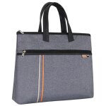 Sac a main en toile etanche pour etudiants , dossier de fichiers, porte - documents, affaires de confrence, ...
