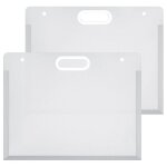 Sacs de portefeuille d'art 17. 32x14. 17 pouces, 2 pi�ces, dossier de portefeuille pour bo�te de rangement ...