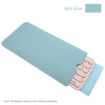 Sac de rangement en cuir pour logitech k380, housse de protection pour clavier sans fil portable