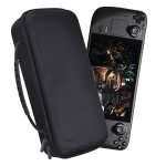 Sac de rangement de jeu eva, pochette de transport a coque rigide, etui de protection portable pour steamdeck, ...