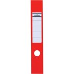 Sachet de 10 porte - ?tiquettes adh��sifs pour classeurs ordofix 60 mm rouge