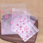 Sachets d'emballage transparents pour biscuits et bonbons, sachets en plastique auto - adhsifs pour ...