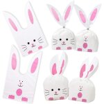 Sachet paques, 100pcs sacs de cadeaux de pques, sachets de pques pour biscuits, pques sachet bonbon, ...