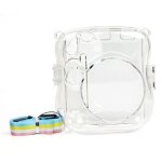 Sacoche pour appareil photo, etui de protection en cristal pour fujifilm instax mini25 mini26 + avec ...