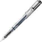 Safari vista - stylo plume avec grip ergonomique et plume acier poli en taille ef - matire plastique ...