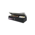 Safescan tiroir caisse raccordement rj12 8 compartiments monnaie, 7 billets noir argent l46x h10x p17 ...