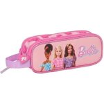 Safta barbie love - trousse double enfant, id�ale pour les enfants d'�ge scolaire, confortable et polyvalente, ...