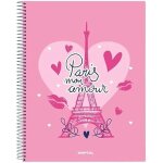 Safta paris - cahier 120 feuilles, couverture rigide, id�al pour enfants de diff�rents ages, confortable ...