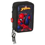 Safta - trousse - triple, 37 pcs - spider - man  attack