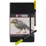 Sakura sakura carnet de croquis, 210 x 297 mm, noir / blanc cr�me noir