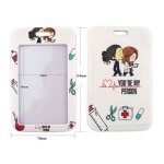 Sangle de cou de dessin anim�, lani�re pour carte d'identit� de cl�, support de carte d'identit� de t�l�phone, ...