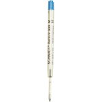 Schmidt germania lot de 6 recharges stylo a bille type parker encre bleue