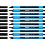Schneider lot de 10 stylos a bille slider edge pointe fine noir